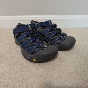 Keen Navy & Yellow Kids Closed-Toe Sport Sandals